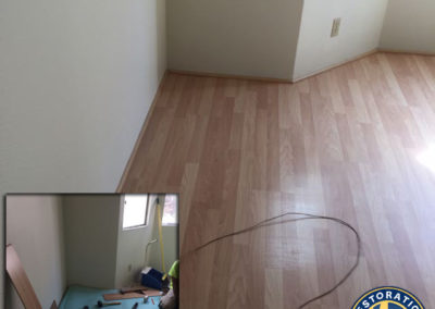 During and After New Floor