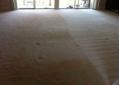 1/2 room cleaned